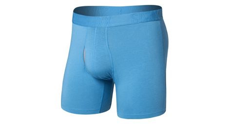 Boxer Saxx DropTemp Cooling Cotton Brief Fly blu da uomo
