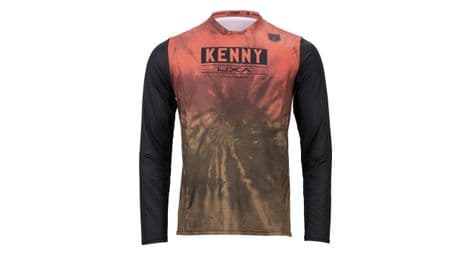 Maillot de manga larga rojo de kenny charger dye