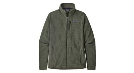 Fleece zip patagonia better sweater verde hombres