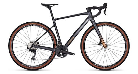 Vélo de Gravel Focus Atlas 8.7 Shimano GRX 12V 700 mm Gris/Marron 2026