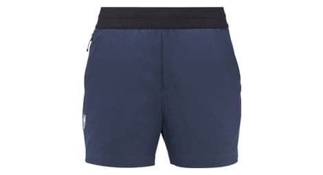 Short de randonnée femme millet wanaka stretch bleu