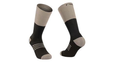 Chaussettes northwave extreme pro high noir/beige