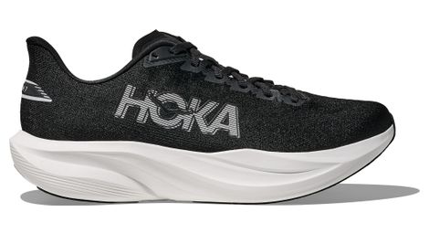 Hoka Mach 7 hardloopschoenen zwart/wit voor heren