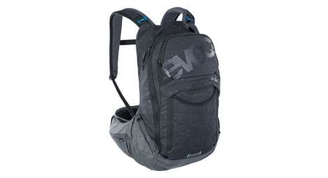 Mochila evoc trail pro 16 negra / gris oscuro