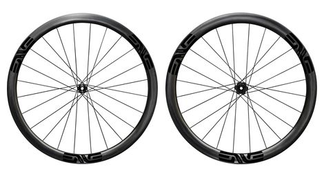 Enve SES 3.4 700 mm Laufradsatz | 12x100 - 12x142 mm | Center Lock | Black Decal