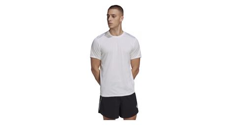 Maillot manches courtes adidas d4r blanc