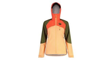 Veste softshell femme maloja emeritam peach orange