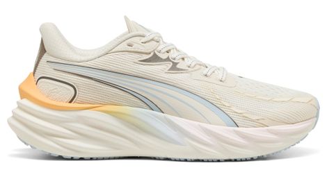 Zapatillas de running Puma Velocity Nitro 4 Run Club Beige/Multicolor para mujer