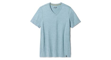 Smartwool merino hemp blend short sleeve baselayer blue