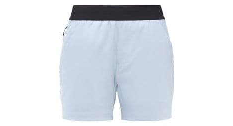 Short de randonnée femme millet wanaka stretch bleu clair