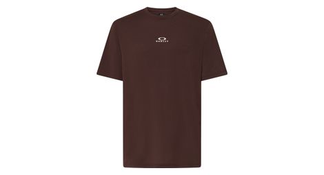 T-shirt manches courtes oakley bark new marron