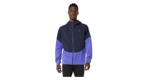 asics metarun legend purple waterproof jacket for men