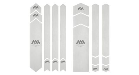 All mountain style honeycomb xxl 18 pcs frame guard kit - clear