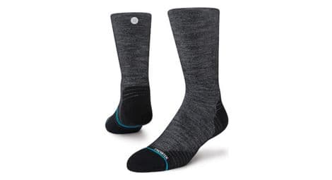 Chaussettes stance run light wool crew noir