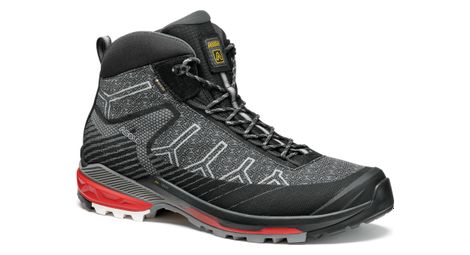 Asolo falcon evo jaquard gv wanderschuhe rot/schwarz 43.1/3