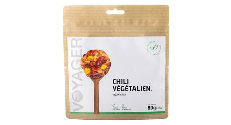 Voyager Comida liofilizada vegetariana de chile 80g