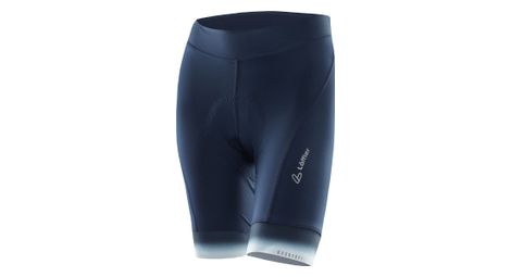 Cuissard court Loeffler pour Femme Short W Collants de vélo Atalante-Bleu