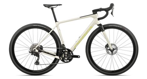Orbea terra m20team gravel bike shimano grx 12s 700 mm bianco avorio 2024