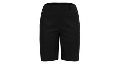 Pantalón corto de senderismo para mujer odlo ascent light negro