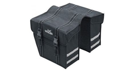 Greenlands sac double noir-noir. taille 36x32x18 cm (2x) 40l. bords biseautés