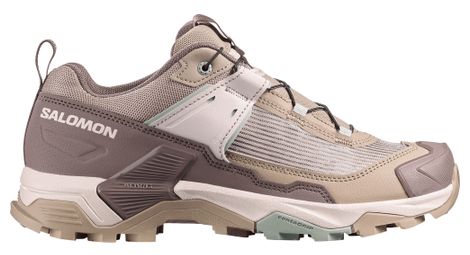 Chaussures de Randonnée Salomon X Ultra 5 Beige/Rose Femme