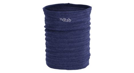 Navy blue rab filament choker