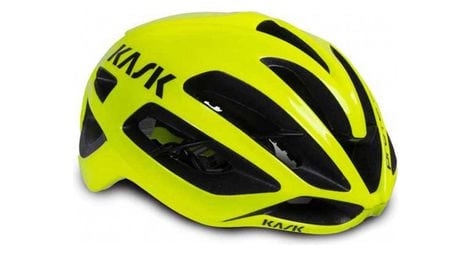 Kask protone wg 11 yellow fluo - casque route -