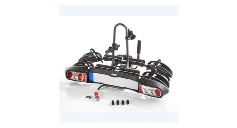 Mottez zeus-v2 towball bike rack - 2 bicicletas (compatible con bicicletas eléctricas)