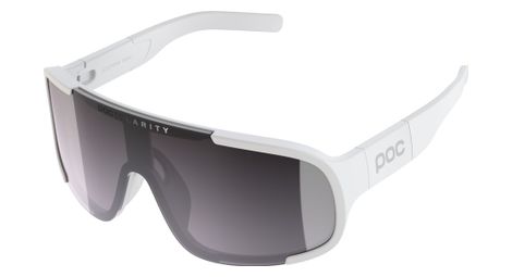 Lunettes poc aspire mid blanc - verres clarity road sunny silver