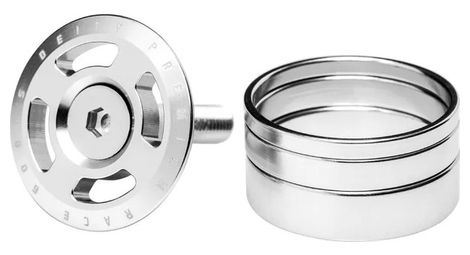 Kit de tapa de dirección deity crosshair 1''1/8 plata