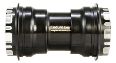 Boîtier de pédalier enduro bearings torqtite bb a/c ss-pf30-24mm-black