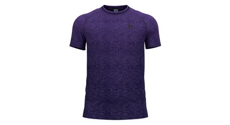 Camiseta Running Hombre Odlo Essentials Seamless Azul Oscuro