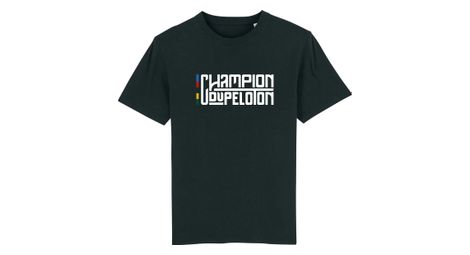 Çois t-shirt 'champion du peloton' schwarz