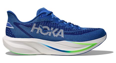 Chaussures Running Hoka Mach 7 Bleu/Vert Homme