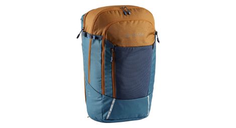 Sacoche de porte-bagage vaude cycle 28 ii bleu / marron