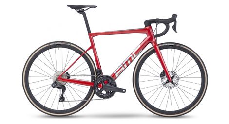 Velo de route bmc teammachine slr one shimano ultegra di2 12v 700 mm rouge prisma 2023