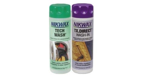 Twin pack tech wash + tx direct wash 300ml