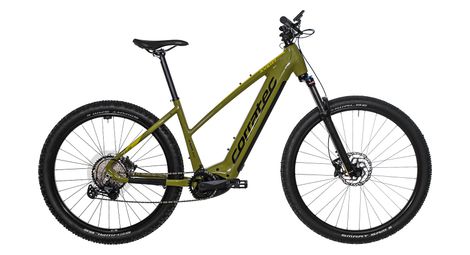 Corratec e-power x vert elite trapez hardtail mtb elettrica shimano deore 11s 625 wh 29'' / 27.5'' verde 2023