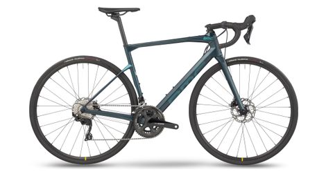 Velo de route bmc roadmachine six shimano 105 11v 700 mm bleu deep sea turquoise 2023