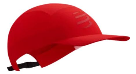 Compressport 5 panel light cap red