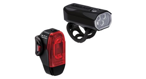 Paire d'éclairages lezyne ktv drive pro 300+ / ktv drive pro+ noir