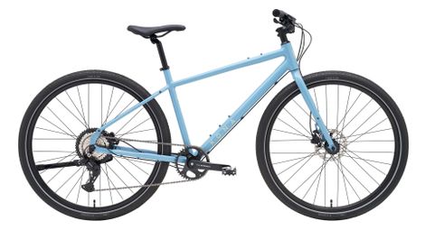 Kona Dew Citybike mit Shimano Acera 8-Gang-Schaltung, 29 Zoll, blau