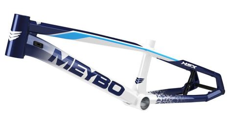Cadre meybo hsx al pro 22,5 blanc / bleu