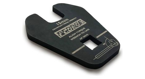 Cle a pedales pedro s crowfoot pedal wrench 15 mm entrainement 3 8