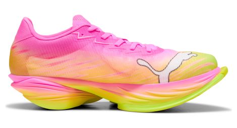 Chaussures Running Puma Fast-R Nitro Elite 3 ST Rose/Jaune Homme