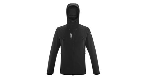 Veste softshell millet k absolute shield noir