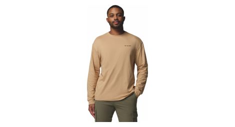 T-shirt manches longues columbia black butte beige