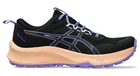 asics trabuco terra 3 black purple women s trail running shoes