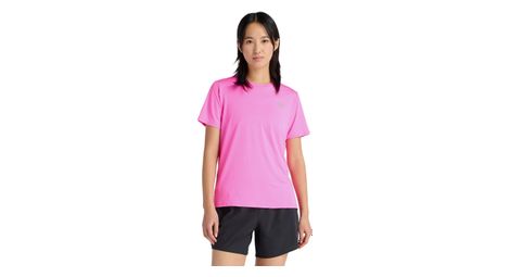T-Shirt Running New Balance Sport Essential Rose Femme