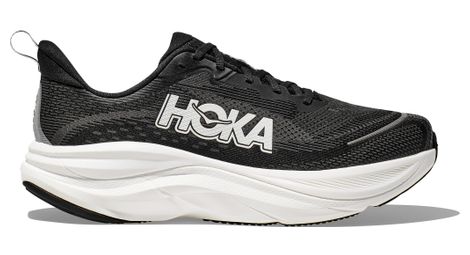 hoka skyflow running shoes large black white men s